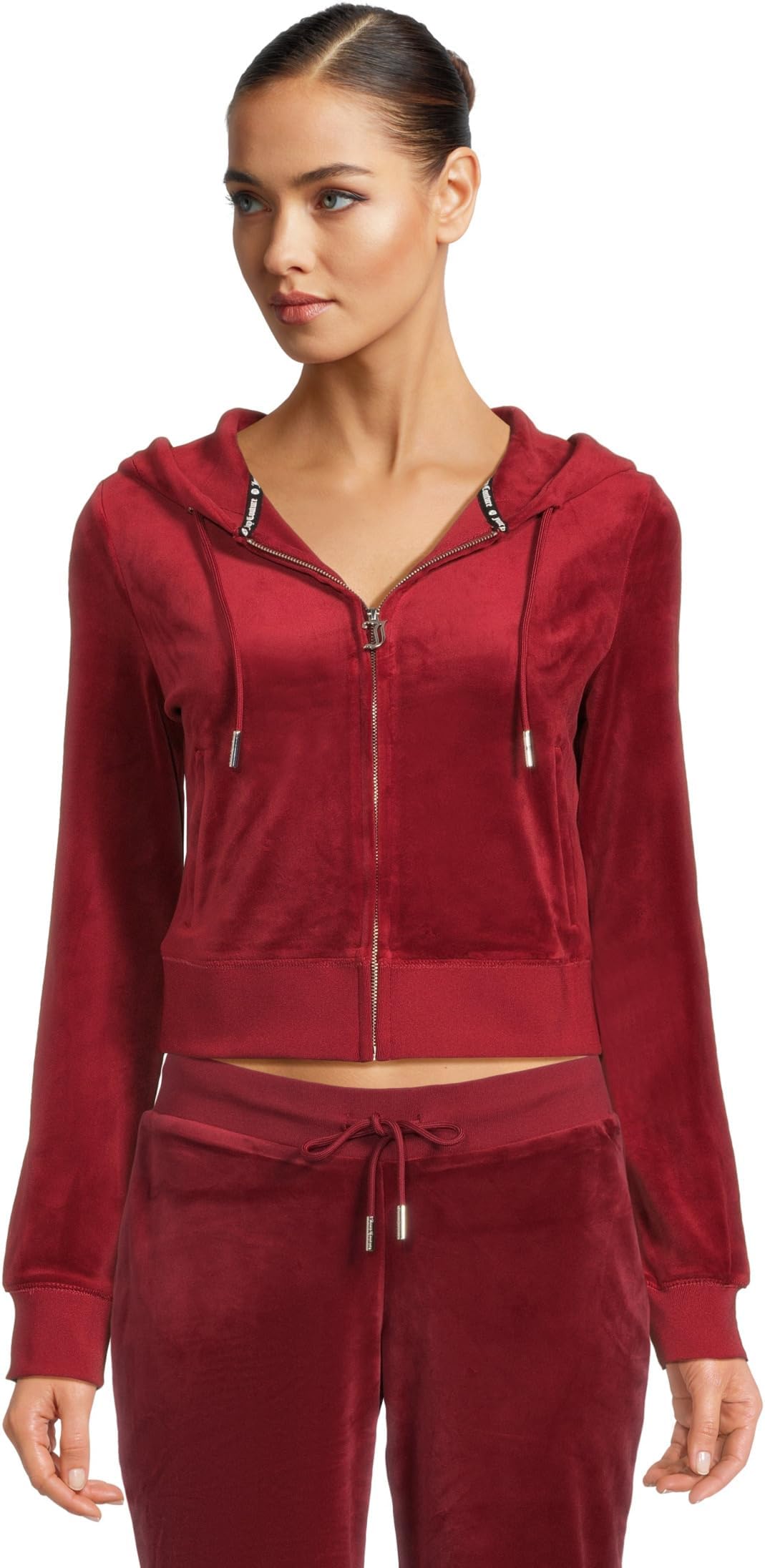 Женская однотонная классическая толстовка Juicy с украшением на спине Juicy Couture, Red Dahlia
Женская однотонная классическая толстовка Juicy с украшением на спине Juicy Couture, Red Dahlia