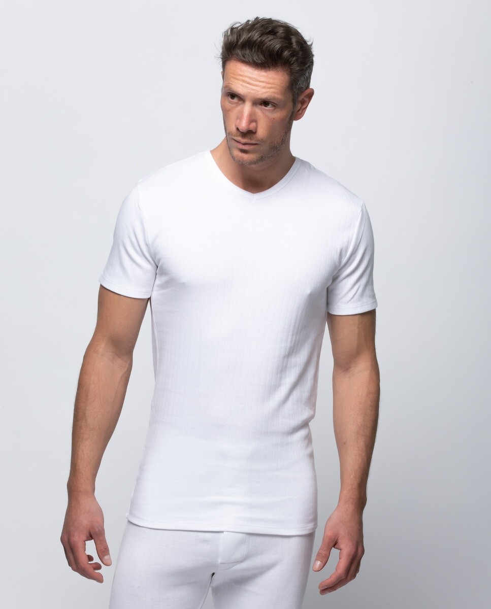 Мужское термобелье с короткими рукавами и пустым воротником-рубашкой Abanderado, белый
Мужское термобелье с короткими рукавами и пустым воротником-рубашкой Abanderado, белый