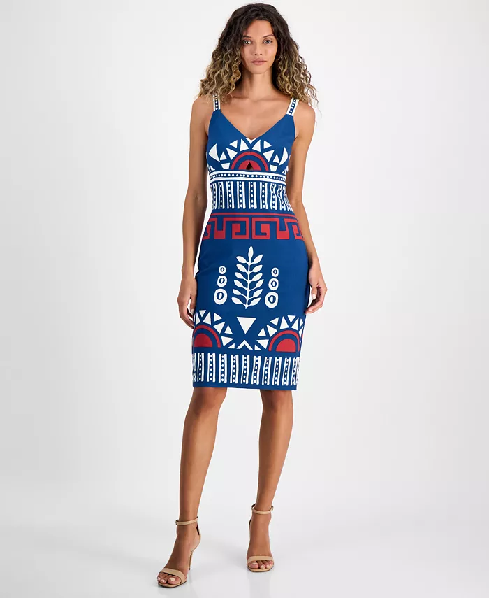 Женское платье-футляр Kaliope с принтом RACHEL Rachel Roy, синий
Женское платье-футляр Kaliope с принтом RACHEL Rachel Roy, синий