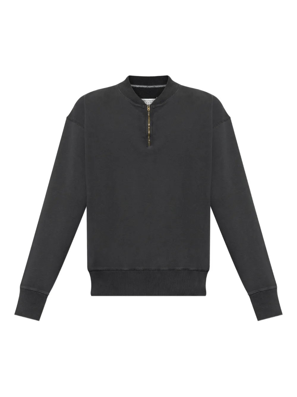 Хлопковая толстовка с застежкой-молнией на половину длины MAISON MARGIELA, серый
Хлопковая толстовка с застежкой-молнией на половину длины MAISON MARGIELA, серый