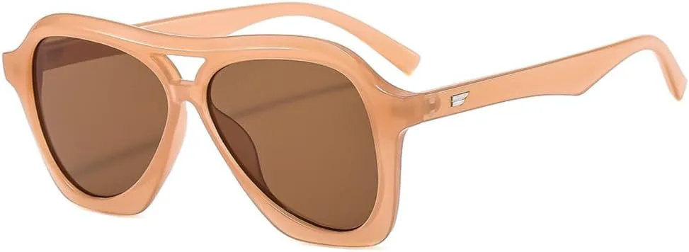 Ретро-солнцезащитные очки неправильной формы для женщин и мужчин, винтажные солнцезащитные очки с увеличенной оправой, защита от УФ-излучения UV400 VFDHN, 4
Ретро-солнцезащитные очки неправильной формы для женщин и мужчин, винтажные солнцезащитные очки с увеличенной оправой, защита от УФ-излучения UV400 VFDHN, 4