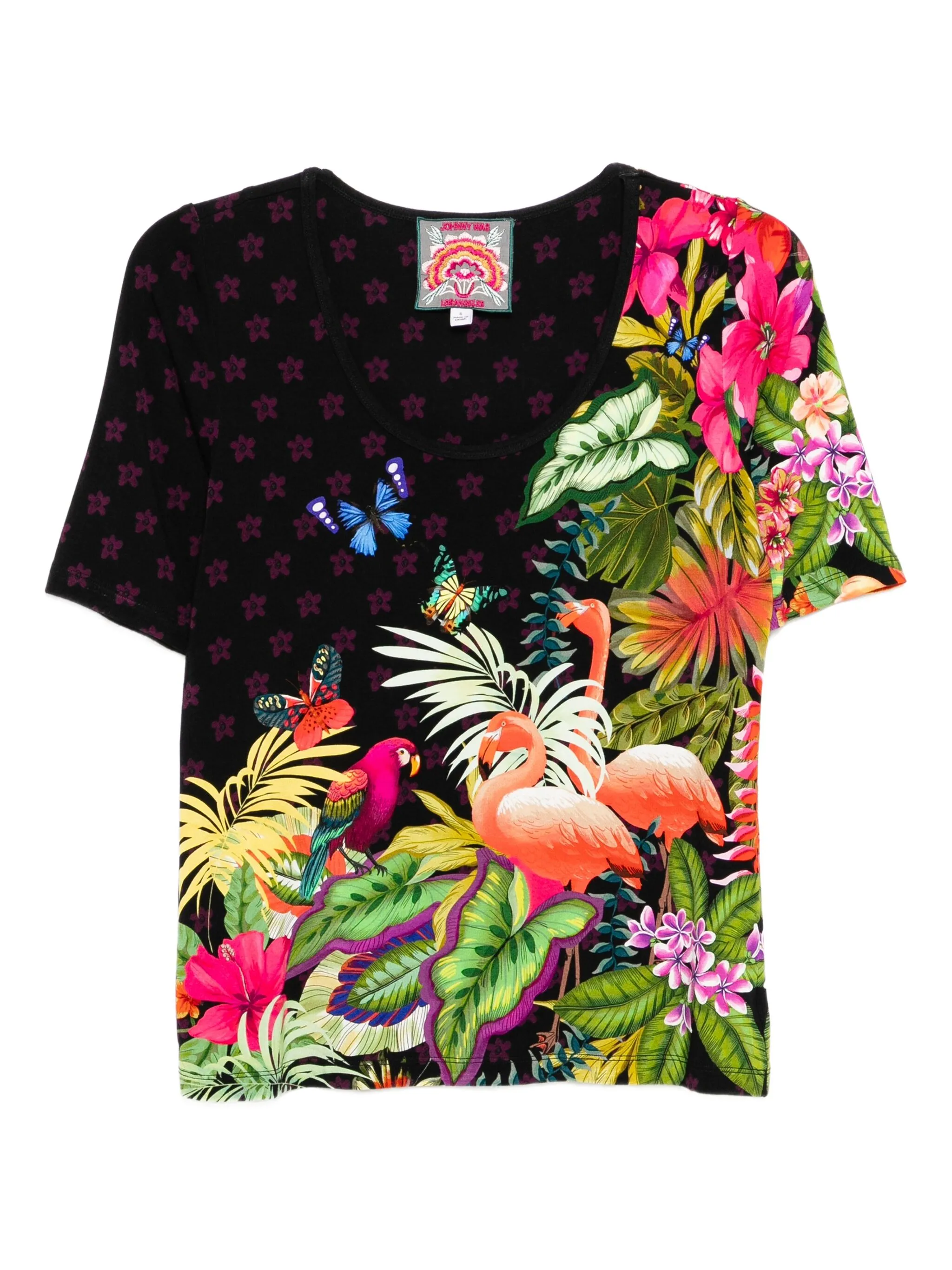 Приталенная футболка Janie с U-образным вырезом Johnny Was, черный
Приталенная футболка Janie с U-образным вырезом Johnny Was, черный