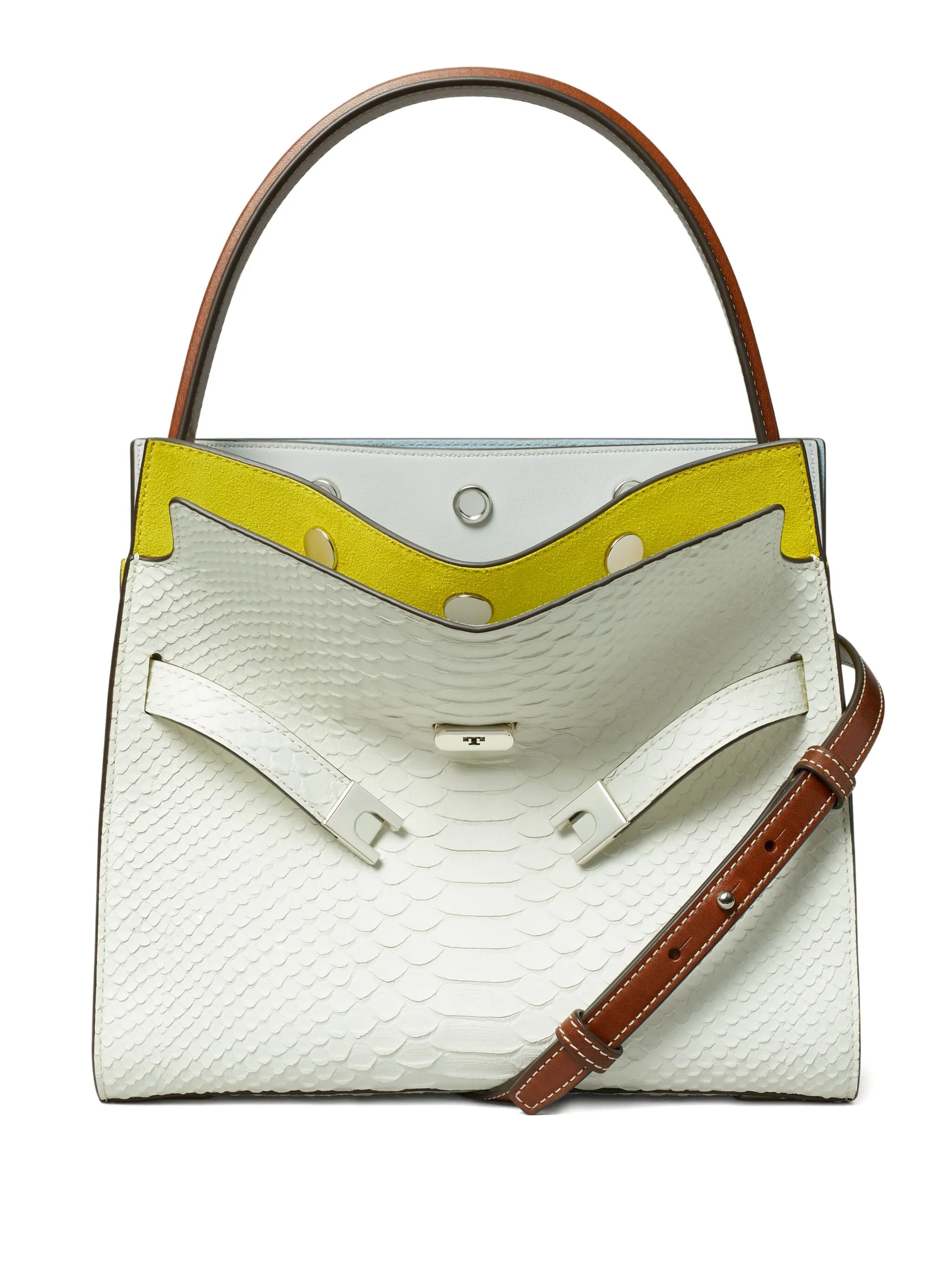 Маленькая сумка-тоут Lee Radziwill Double Tory Burch, белый
Маленькая сумка-тоут Lee Radziwill Double Tory Burch, белый