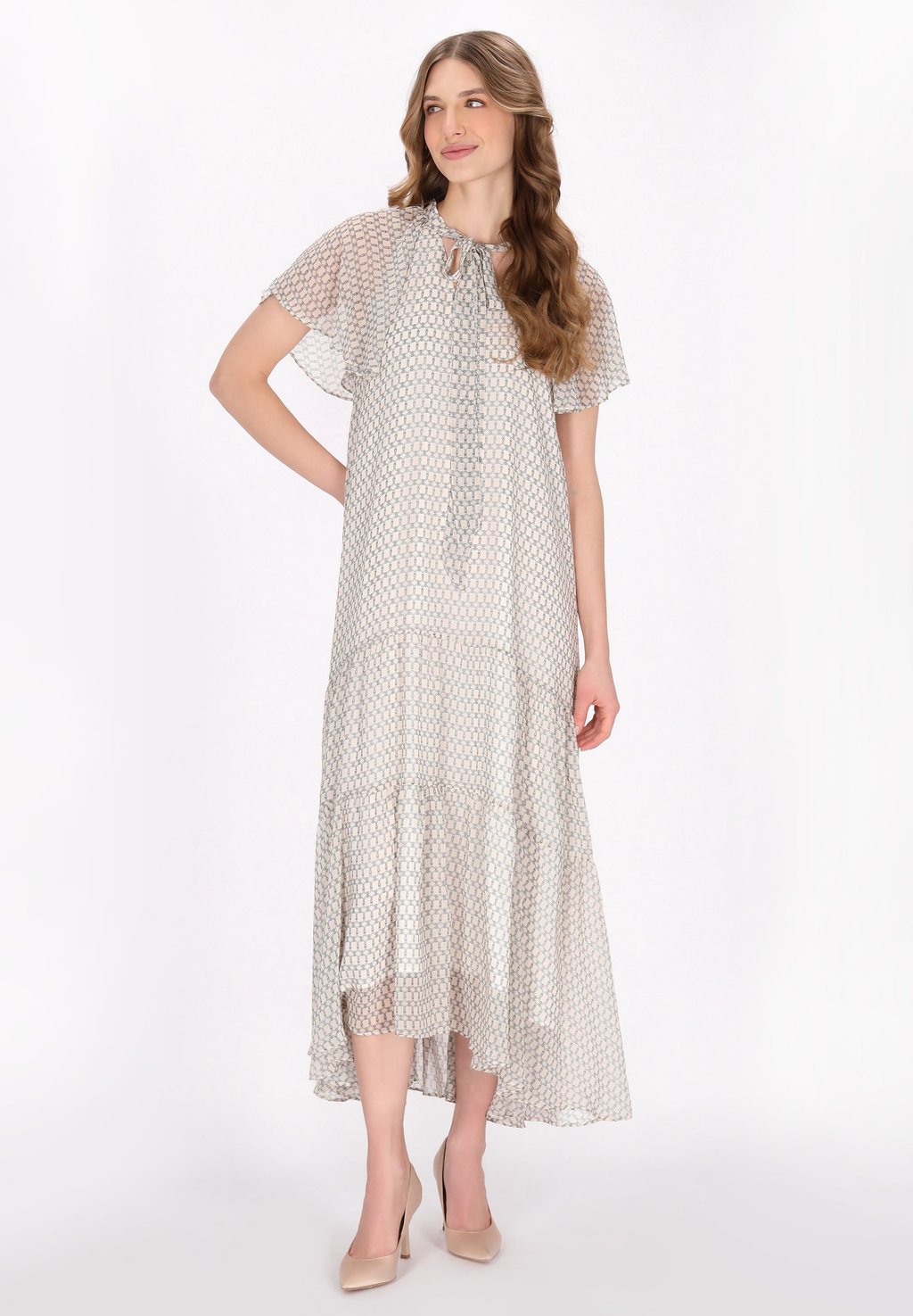 Платье макси DreiMaster, кремовый 
Платье макси DreiMaster, кремовый