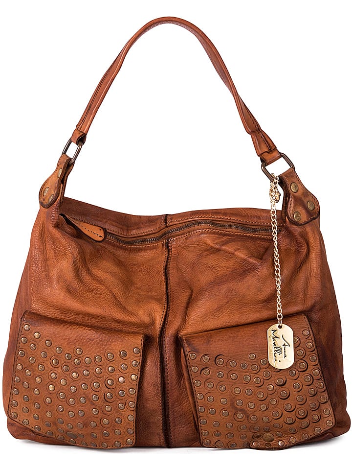 Anna Morellini Кожаная сумка через плечо "Камилла" светло-коричневого цвета - (Ш)36 x (В)29 x (Г)10 см
Anna Morellini Кожаная сумка через плечо "Камилла" светло-коричневого цвета - (Ш)36 x (В)29 x (Г)10 см