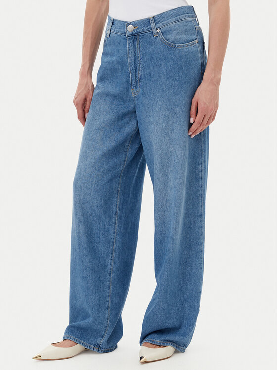 Джинсы свободного кроя 104601 A2DR Pinko, синий
Джинсы свободного кроя 104601 A2DR Pinko, синий