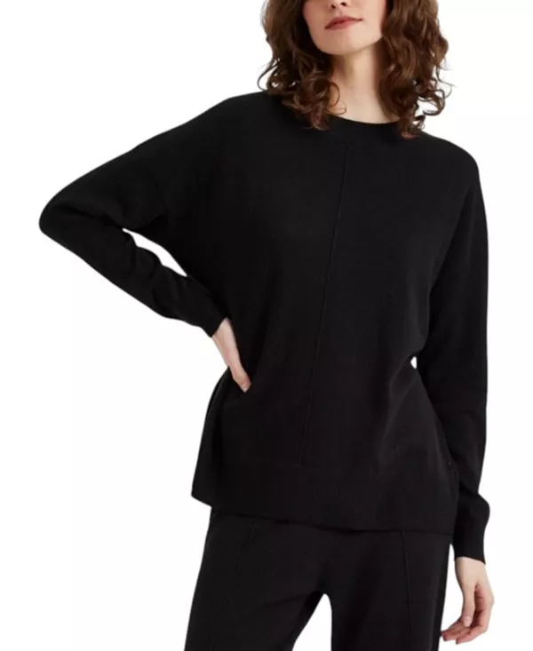 Женский свободный свитер из шерсти и кашемира Chinti & Parker, черный
Женский свободный свитер из шерсти и кашемира Chinti & Parker, черный