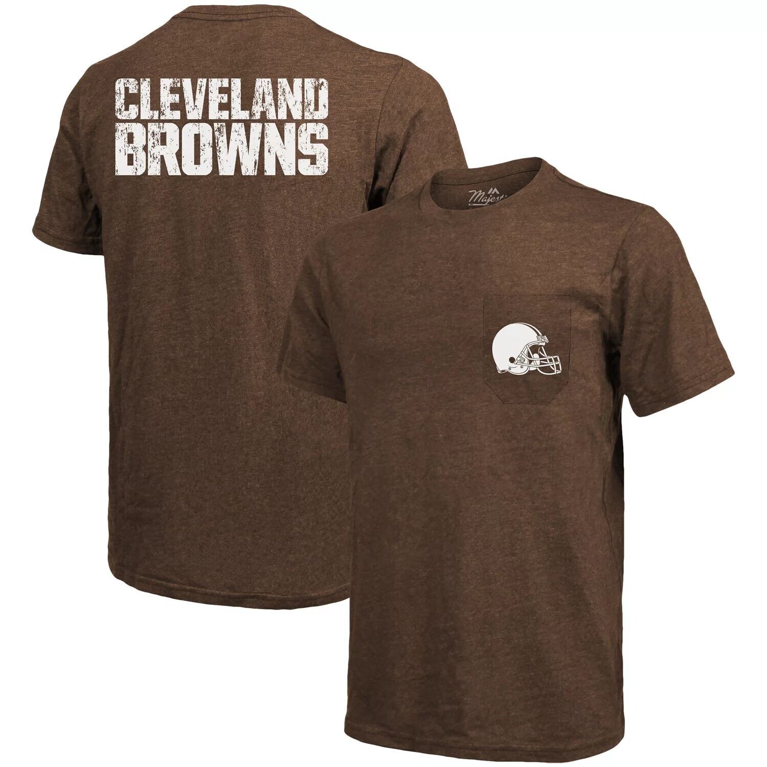 Футболка с карманами Tri-Blend Threads Cleveland Browns - Коричневый Majestic
Футболка с карманами Tri-Blend Threads Cleveland Browns - Коричневый Majestic