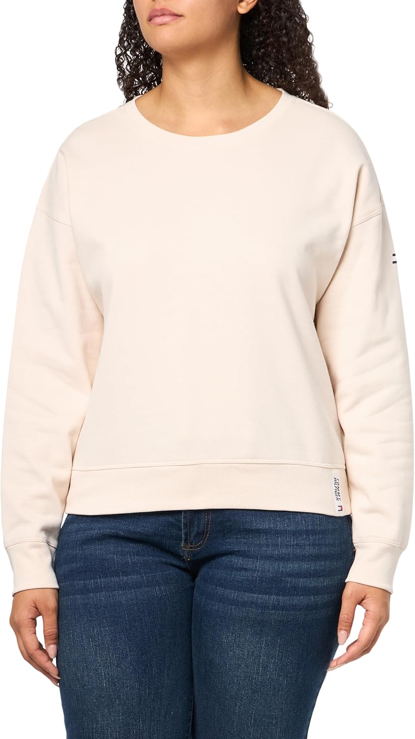 Легкая женская толстовка с круглым вырезом Tommy Hilfiger, Pebble
Легкая женская толстовка с круглым вырезом Tommy Hilfiger, Pebble