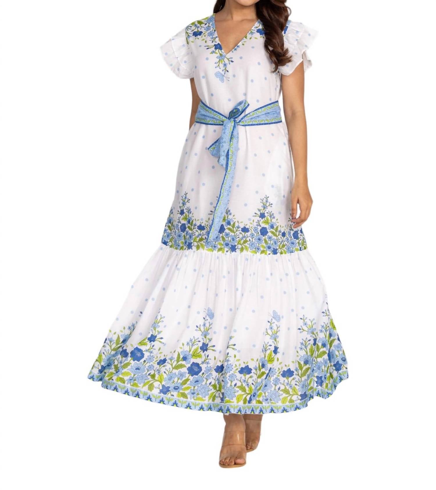 Платье макси «Малибу» цвета пионового синего цвета IslaPayal
Платье макси «Малибу» цвета пионового синего цвета IslaPayal