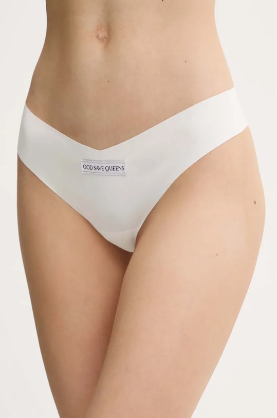 Бразильяны SECOND SKIN трусики бразильяно God Save Queens, белый
Бразильяны SECOND SKIN трусики бразильяно God Save Queens, белый