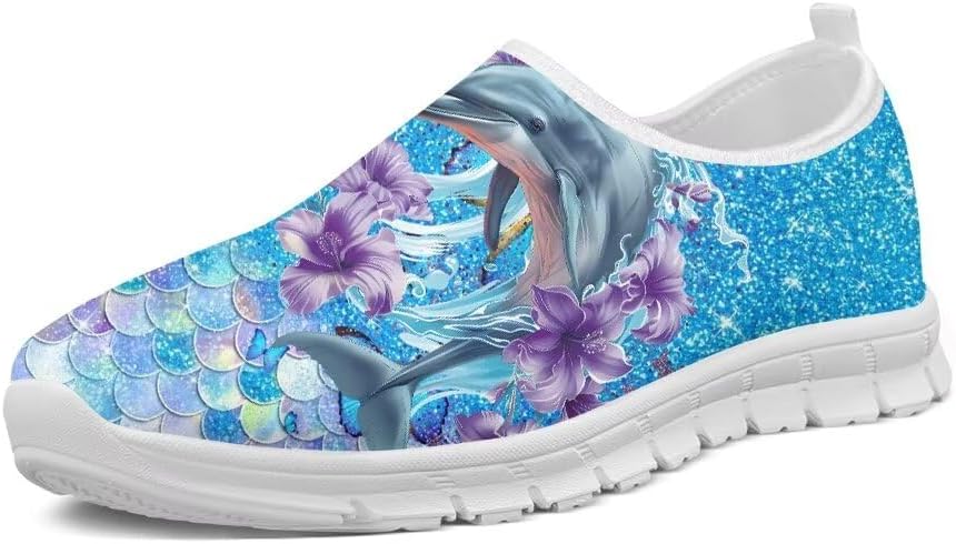 Женские слипоны Forchrinse Hummingbird с цветами вишни, мужские прогулочные туфли, мягкие легкие модные спортивные кроссовки с поддержкой свода, повседневная рабочая обувь, Dolphin Hibiscus
Женские слипоны Forchrinse Hummingbird с цветами вишни, мужские прогулочные туфли, мягкие легкие модные спортивные кроссовки с поддержкой свода, повседневная рабочая обувь, Dolphin Hibiscus