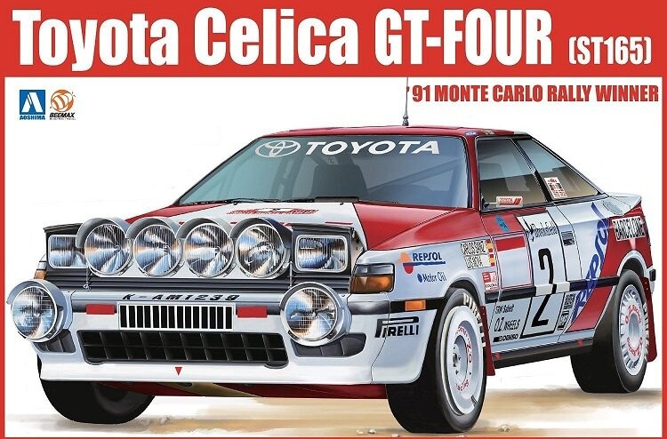 Aoshima Toyota Celica Gt-Four St165 91 Mc 1:24 184229
Aoshima Toyota Celica Gt-Four St165 91 Mc 1:24 184229