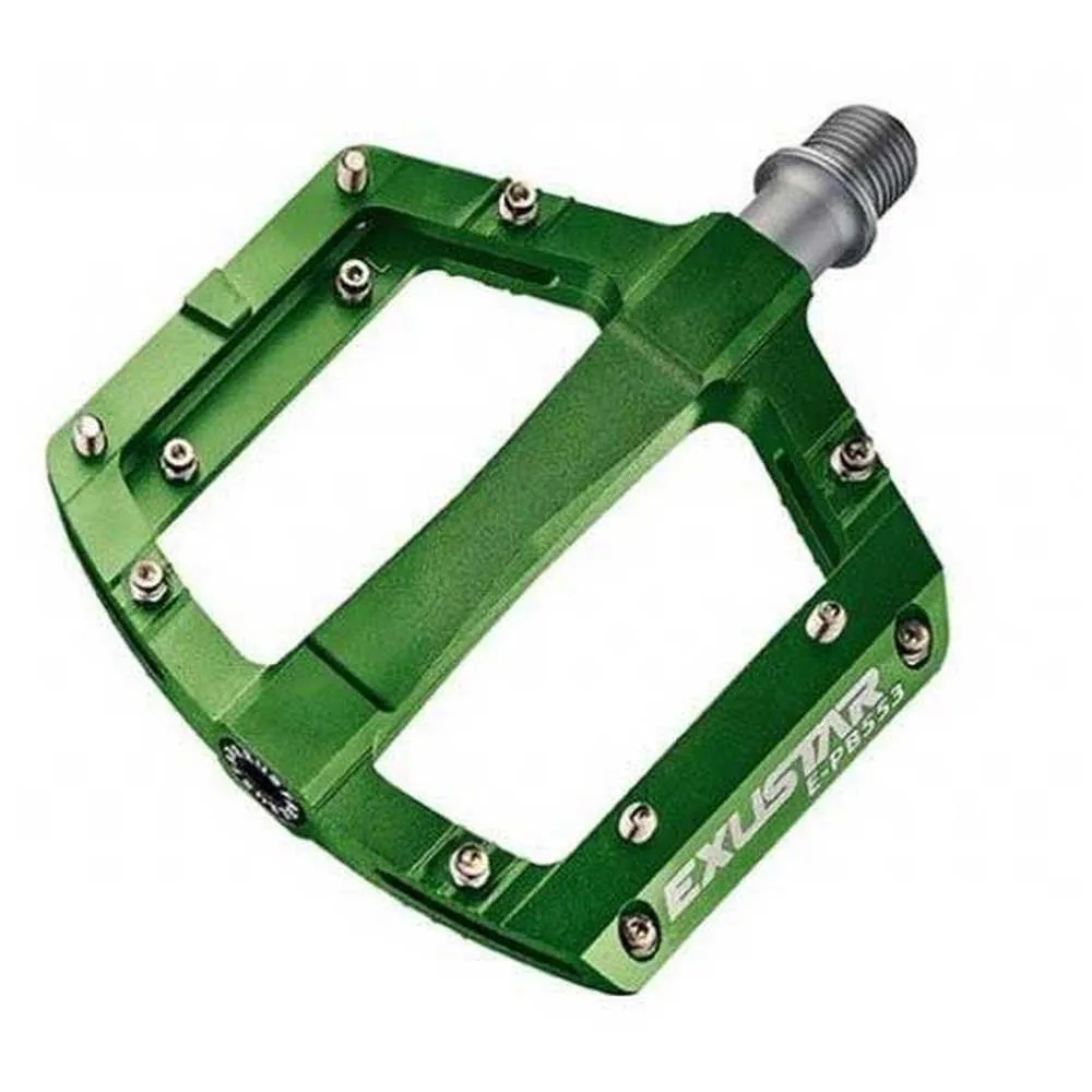 Педали Exustar PB553, зеленый
Педали Exustar PB553, зеленый