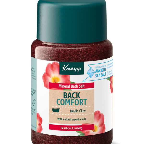 Кристаллы минеральной соли для ванн «Коготь дьявола», 500 г Kneipp Back comfort
Кристаллы минеральной соли для ванн «Коготь дьявола», 500 г Kneipp Back comfort