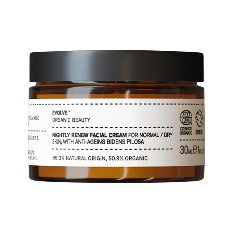 Увлажняющий крем для лица Evolve Organic Beauty Nightly Renew Facial Cream, 30 ml
Увлажняющий крем для лица Evolve Organic Beauty Nightly Renew Facial Cream, 30 ml