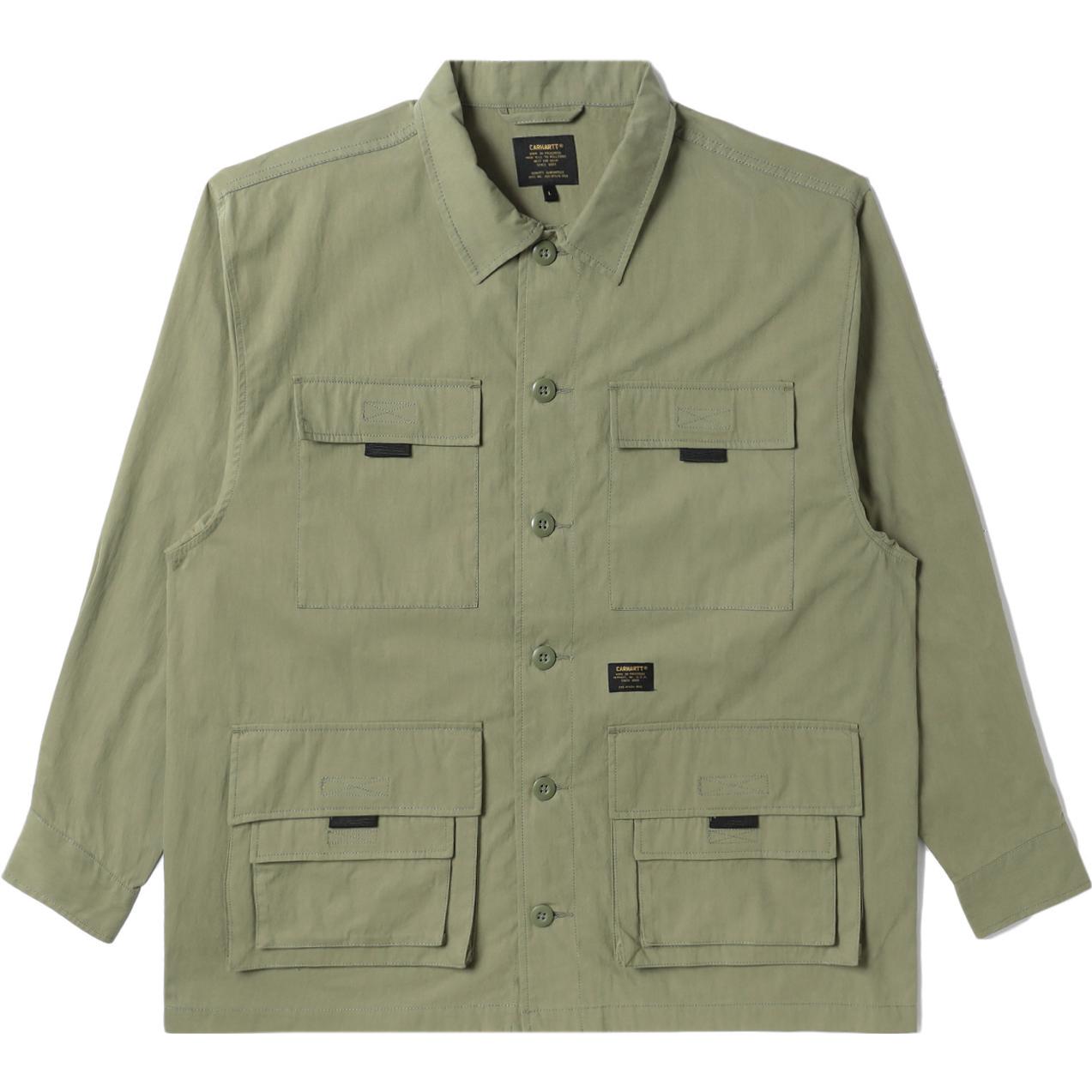 Carhartt WIP Куртка на пуговицах с логотипом, GRD/Green
Carhartt WIP Куртка на пуговицах с логотипом, GRD/Green