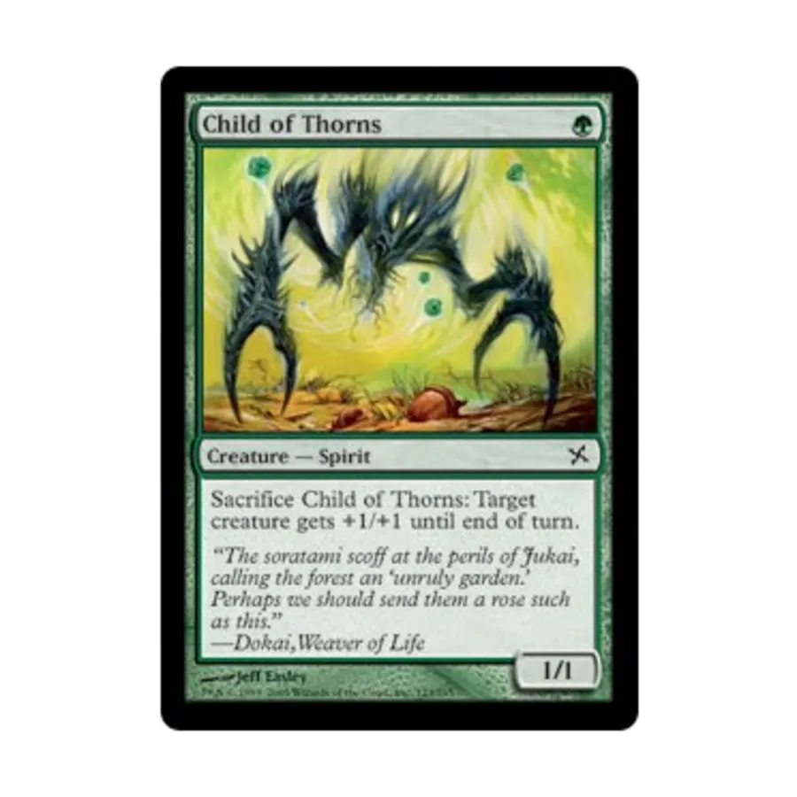 CCG Дитя шипов (К), MTG - Betrayers of Kamigawa
CCG Дитя шипов (К), MTG - Betrayers of Kamigawa