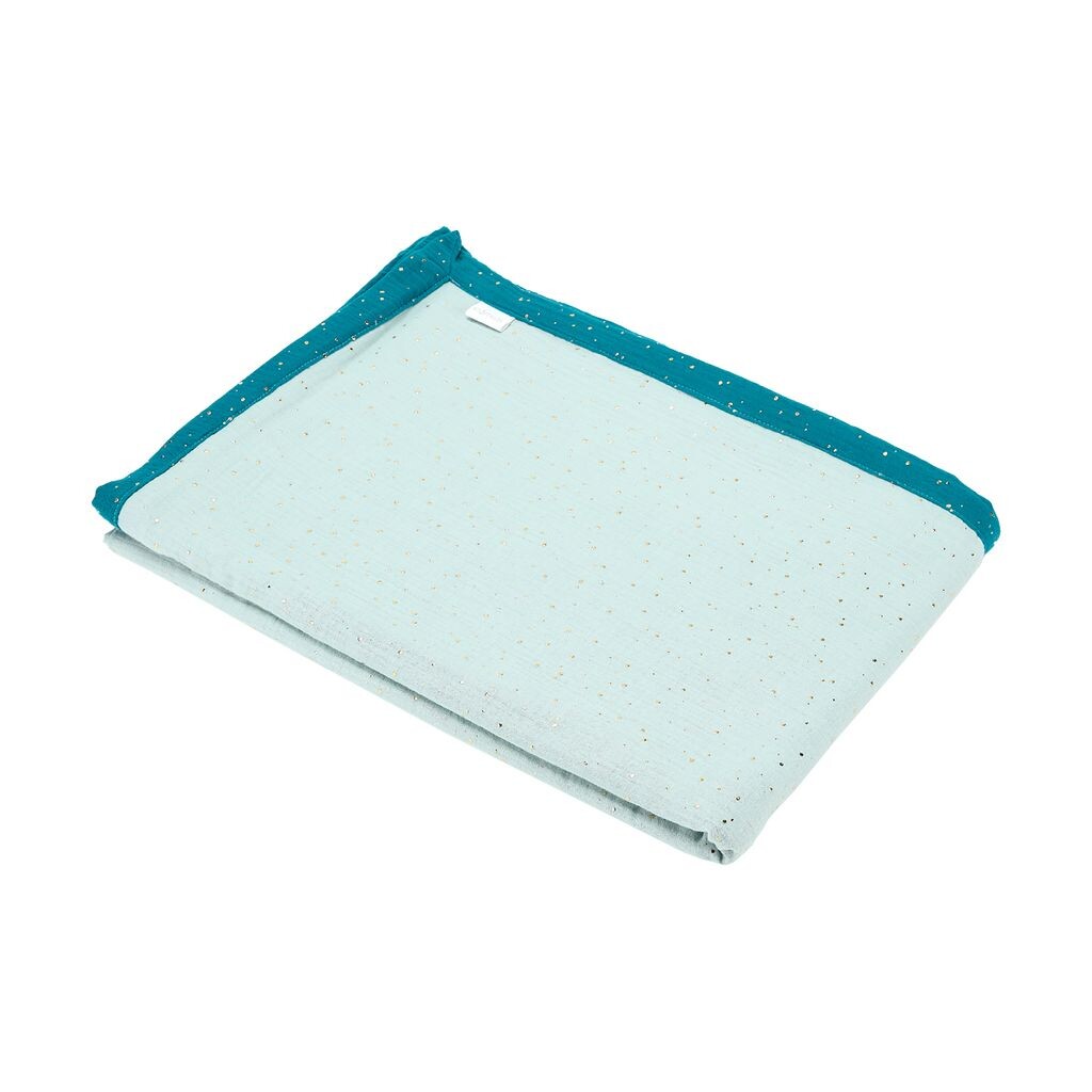 Покрывало KraftKids муслиновый золотой горошек на зеленом муслиновый золотой горошек на бирюзовыйе
Покрывало KraftKids муслиновый золотой горошек на зеленом муслиновый золотой горошек на бирюзовыйе