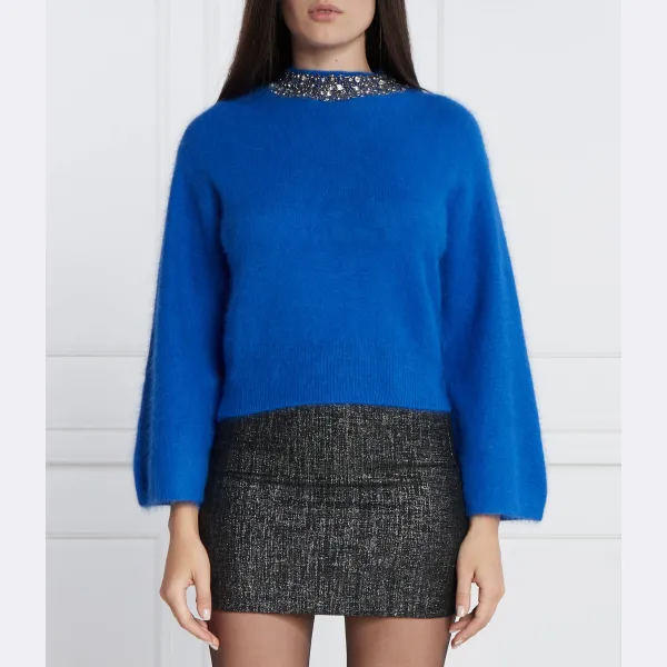 Шерстяной свитер обычного кроя Liu Jo, синий
Шерстяной свитер обычного кроя Liu Jo, синий