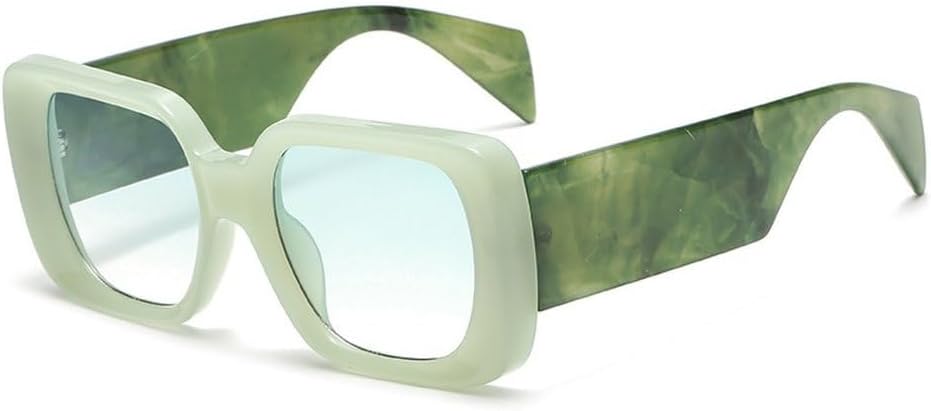 Модные большие квадратные женские солнцезащитные очки с желейными линзами, ретро-узором и широкими дужками, мужские градиентные солнцезащитные очки с защитой от УФ-излучения UV400 SKFGNX, Green Green Gradient
Модные большие квадратные женские солнцезащитные очки с желейными линзами, ретро-узором и широкими дужками, мужские градиентные солнцезащитные очки с защитой от УФ-излучения UV400 SKFGNX, Green Green Gradient