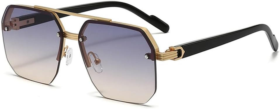 Солнцезащитные очки UV400 с двойной перемычкой и металлическим градиентом, подходят для женщин и мужчин, для бега и занятий спортом на открытом воздухе UYPTK, 15508-c7
Солнцезащитные очки UV400 с двойной перемычкой и металлическим градиентом, подходят для женщин и мужчин, для бега и занятий спортом на открытом воздухе UYPTK, 15508-c7