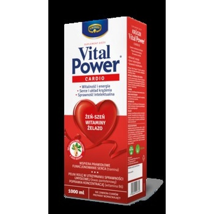 Kruger Vital Power Tonic Cardio 1000 мл Inny
Kruger Vital Power Tonic Cardio 1000 мл Inny