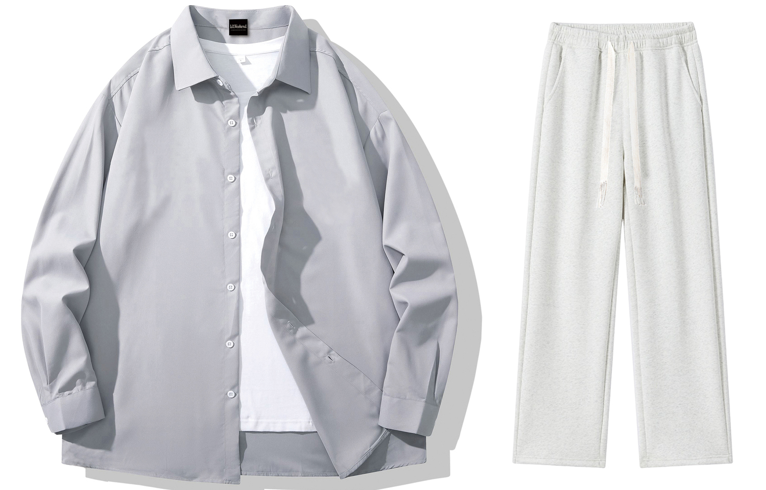 Комлпект Shirt Matching Set Fall And Winter Unisex LA'T.WEEKEND
Комлпект Shirt Matching Set Fall And Winter Unisex LA'T.WEEKEND