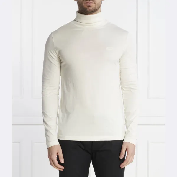 Гладкая хлопковая водолазка стандартного кроя с высоким воротником Calvin Klein, бежевый
Гладкая хлопковая водолазка стандартного кроя с высоким воротником Calvin Klein, бежевый