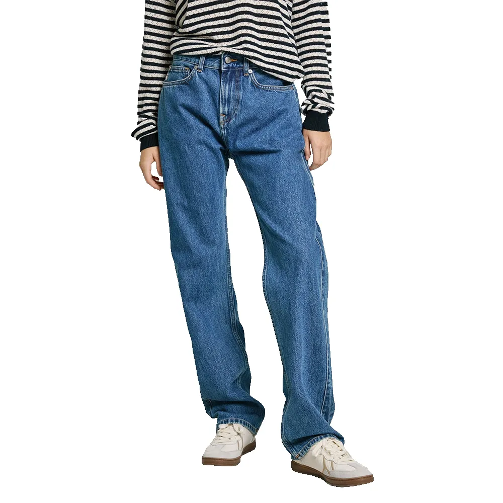 Джинсы Pepe W11 Boyfriend low waist, синий
Джинсы Pepe W11 Boyfriend low waist, синий