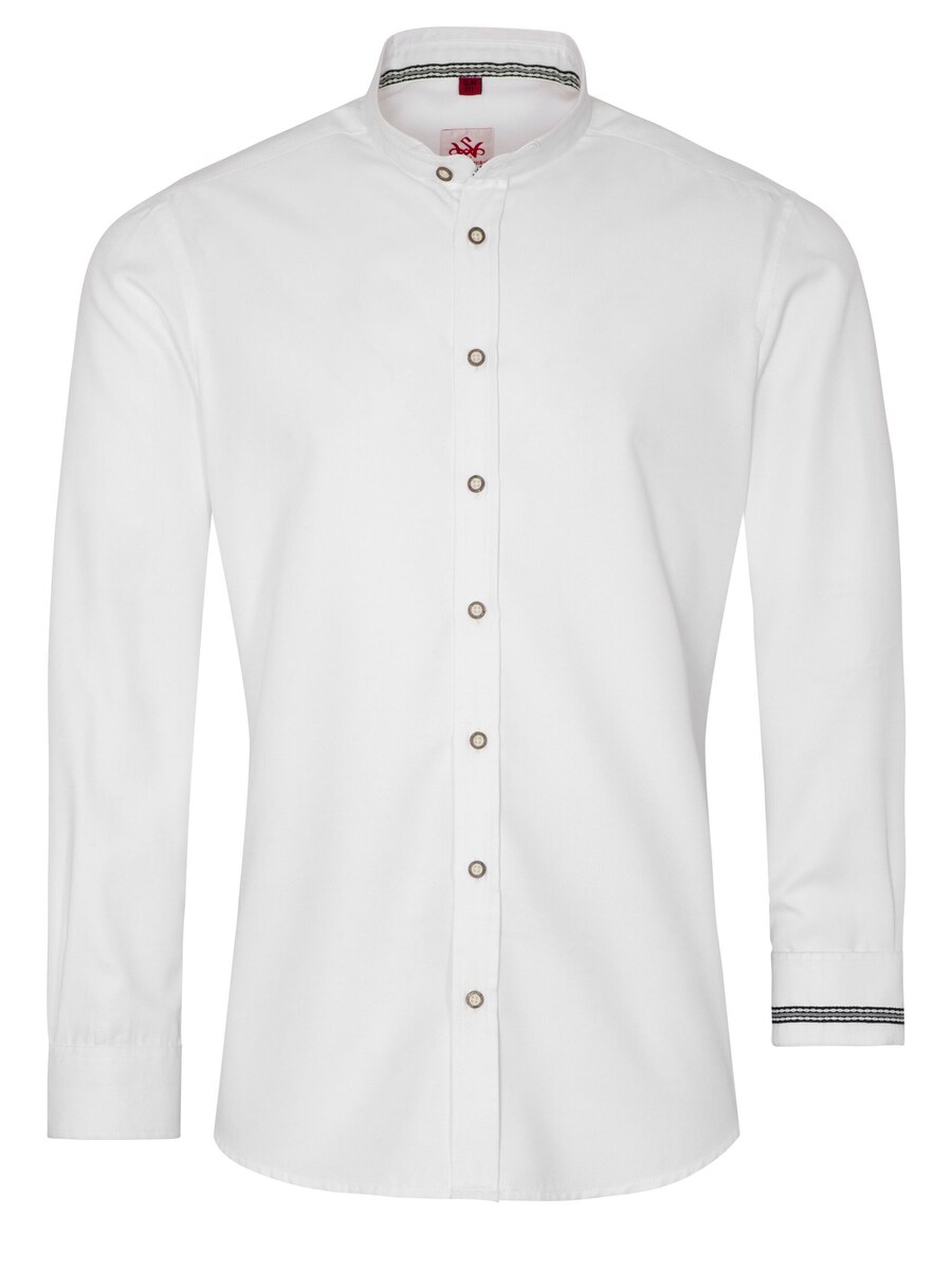 Облегающая традиционная рубашка на пуговицах SPIETH & WENSKY Alberto, белый
Облегающая традиционная рубашка на пуговицах SPIETH & WENSKY Alberto, белый