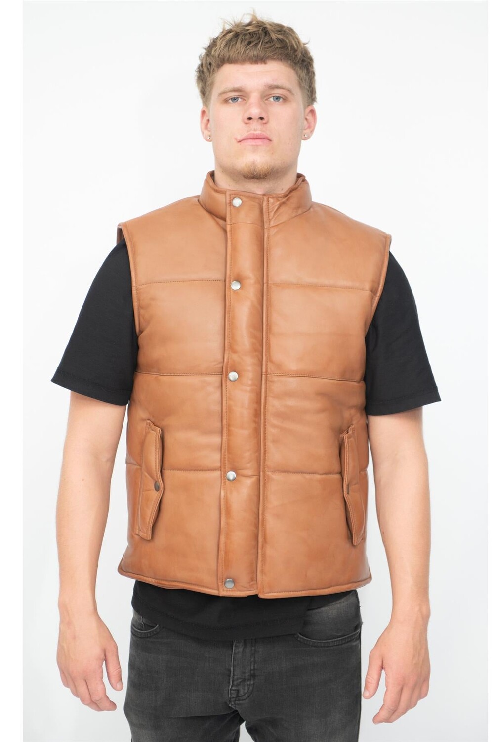 Классический кожаный пуховик в ноттингеме Infinity Leather, коричневый
Классический кожаный пуховик в ноттингеме Infinity Leather, коричневый