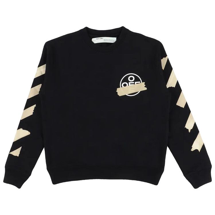 Свитер Off-White Tape Arrows Slim Crewneck, Black/Beige
Свитер Off-White Tape Arrows Slim Crewneck, Black/Beige
