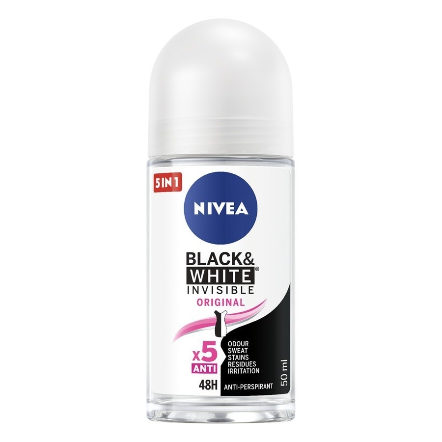 Дезодорант black & white invisible deodorant roll-on Nivea, объем 50 мл
Дезодорант black & white invisible deodorant roll-on Nivea, объем 50 мл