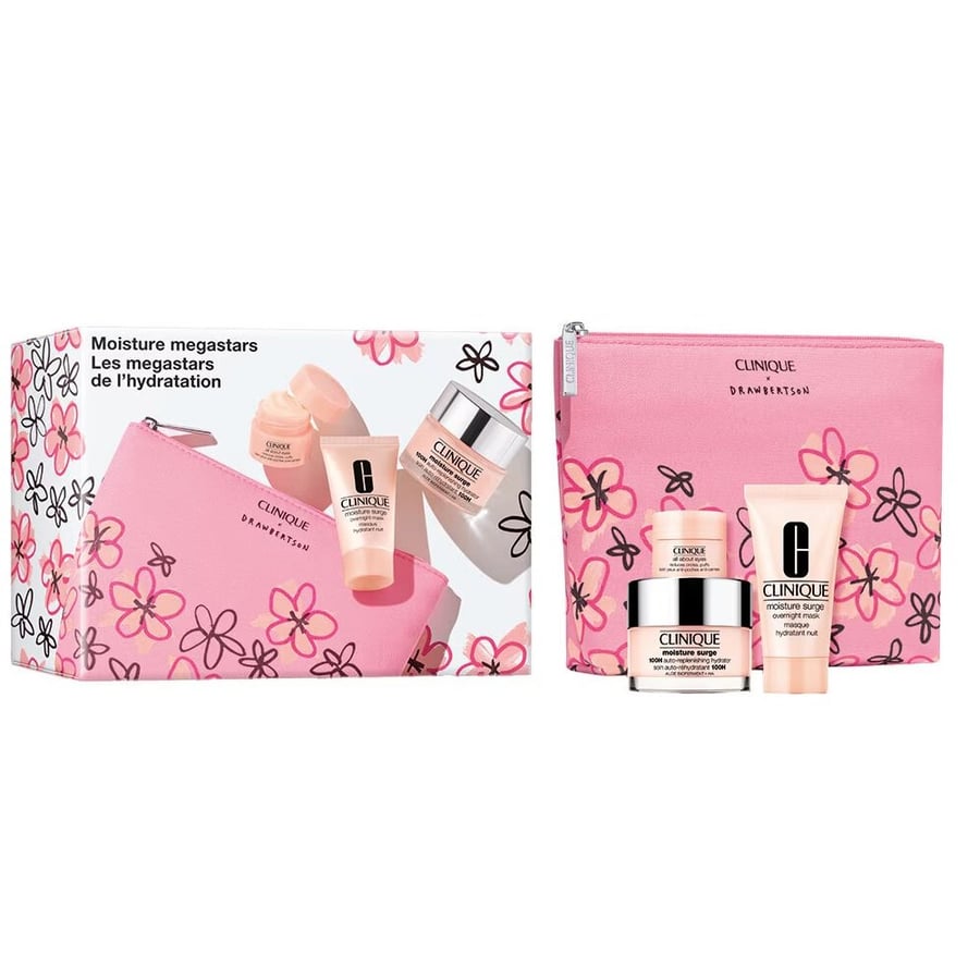 Clinique, набор Moisture Megastars увлажняющий крем 50 мл + ночная маска 30 мл + крем для глаз 5 мл + косметичка
Clinique, набор Moisture Megastars увлажняющий крем 50 мл + ночная маска 30 мл + крем для глаз 5 мл + косметичка