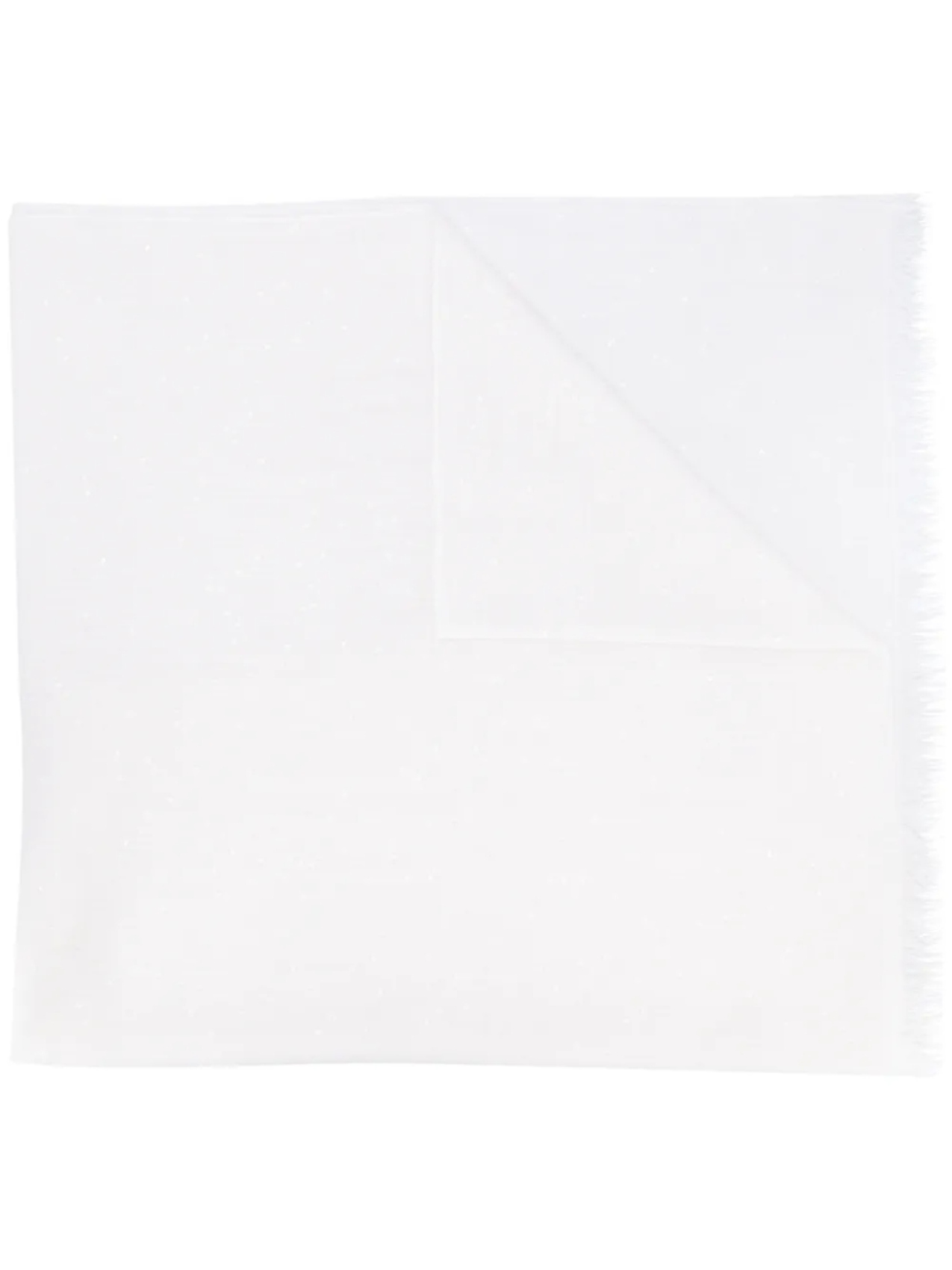 Brunello Cucinelli шарф с обработанными краями, белый
Brunello Cucinelli шарф с обработанными краями, белый