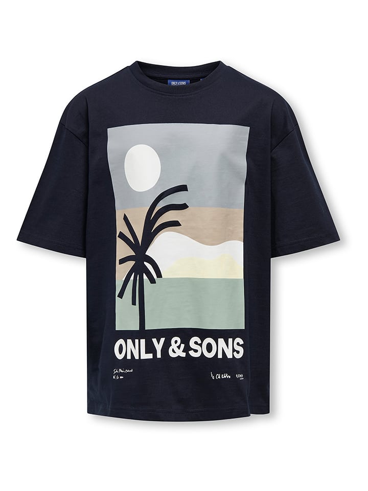 Футболка ONLY & SONS Junior, темно-синий
Футболка ONLY & SONS Junior, темно-синий