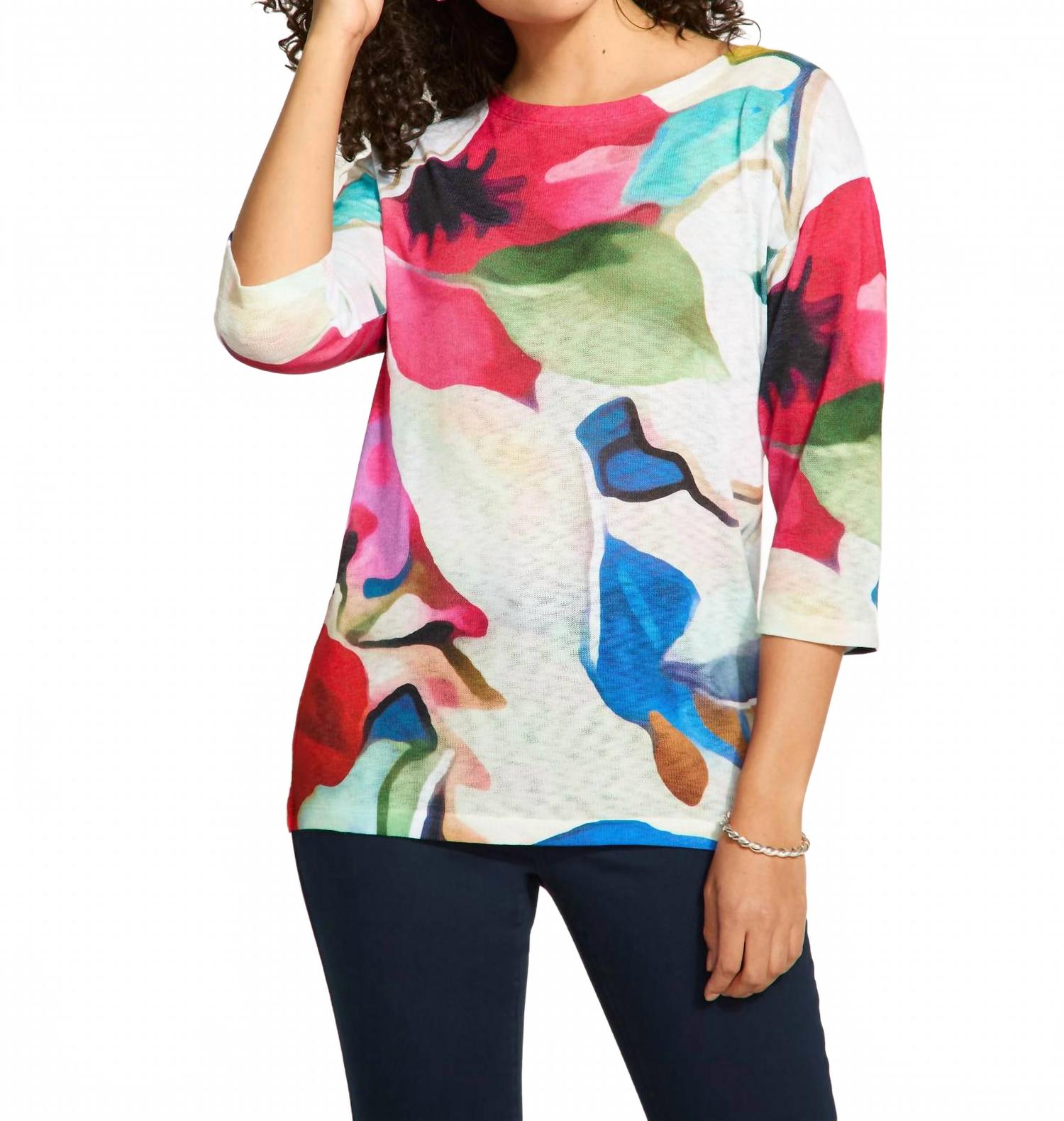 Топ с лодочкой и удлиненными плечами Macro FDJ, Macro 
Топ с лодочкой и удлиненными плечами Macro FDJ, Macro