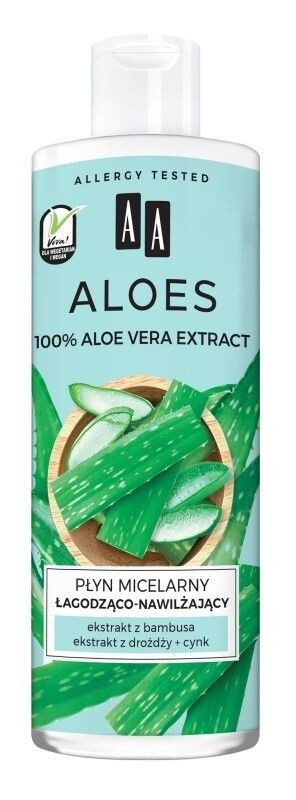 Мицеллярная жидкость Aa Aloes, 400 мл
Мицеллярная жидкость Aa Aloes, 400 мл