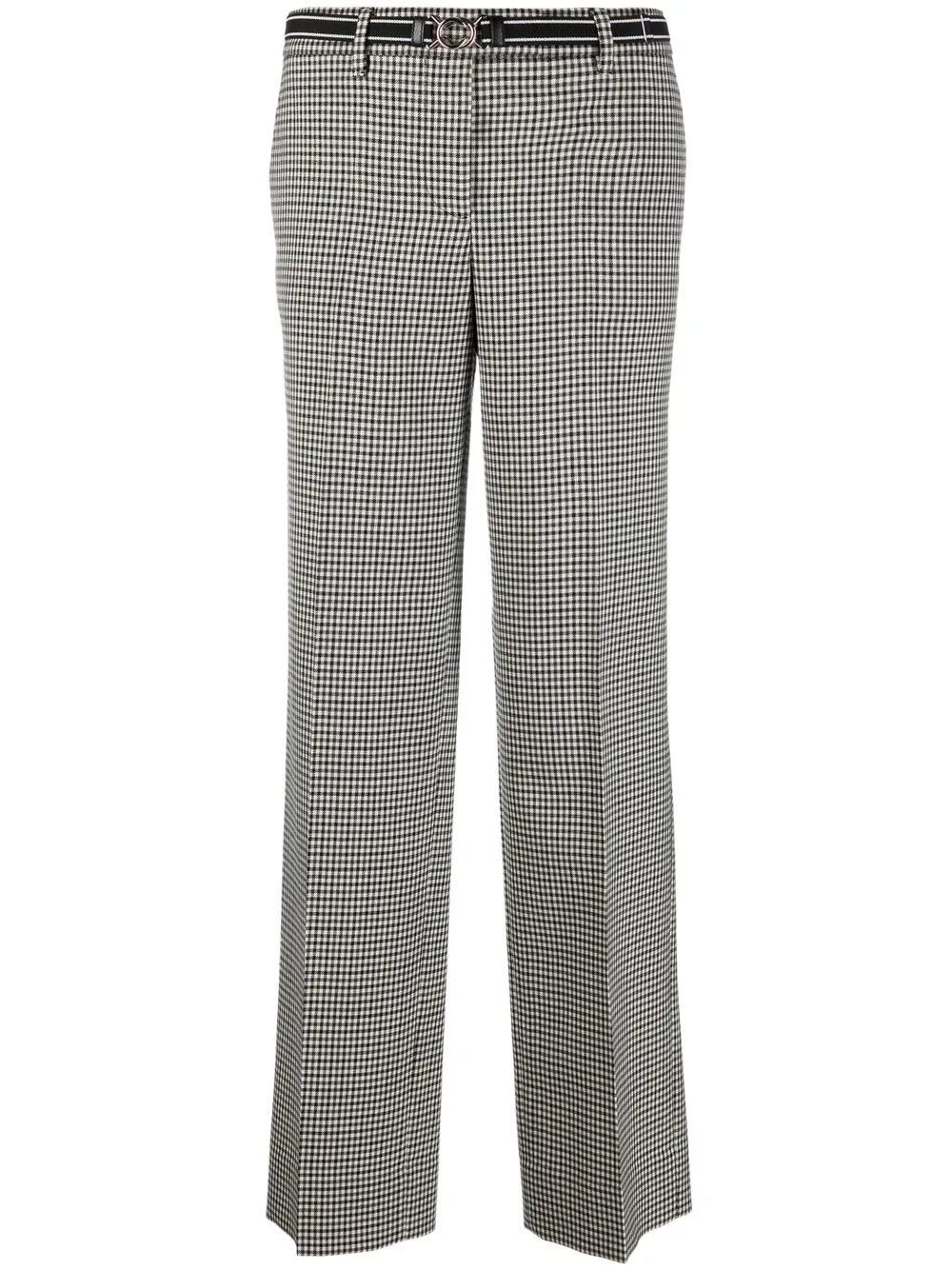 Прямые брюки в клетку гингем Miu Miu, черный
Прямые брюки в клетку гингем Miu Miu, черный