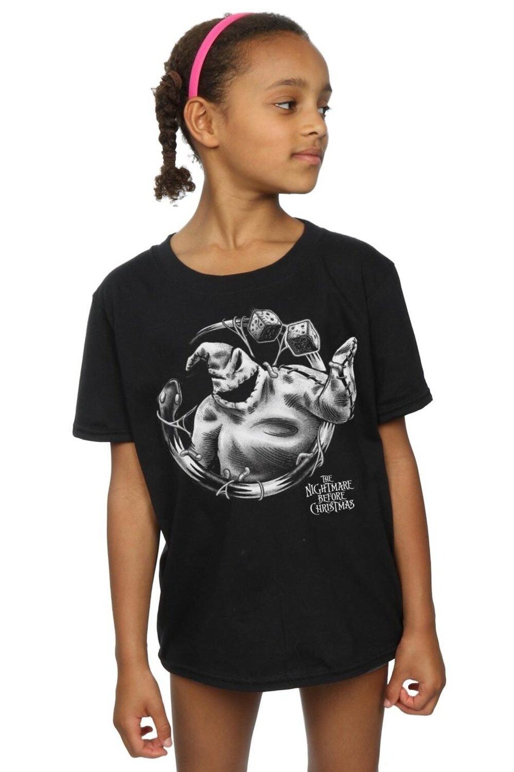 Однотонная хлопковая футболка «Кошмар перед Рождеством» Oogie Boogie Disney, черный
Однотонная хлопковая футболка «Кошмар перед Рождеством» Oogie Boogie Disney, черный