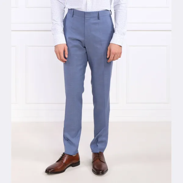 Брюки шерстяные h-genius-mm-224 приталенного кроя Boss, синий
Брюки шерстяные h-genius-mm-224 приталенного кроя Boss, синий