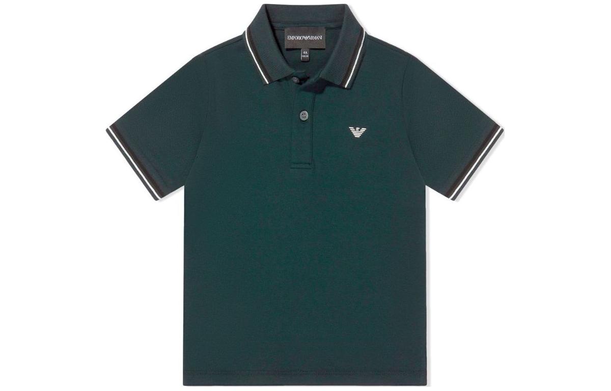 Футболка поло зеленая детская EMPORIO ARMANI 
Футболка поло зеленая детская EMPORIO ARMANI