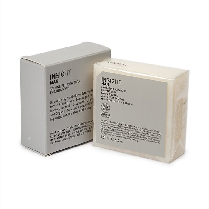 Insight, Мужское мыло для бритья, 125 г
Insight, Мужское мыло для бритья, 125 г
