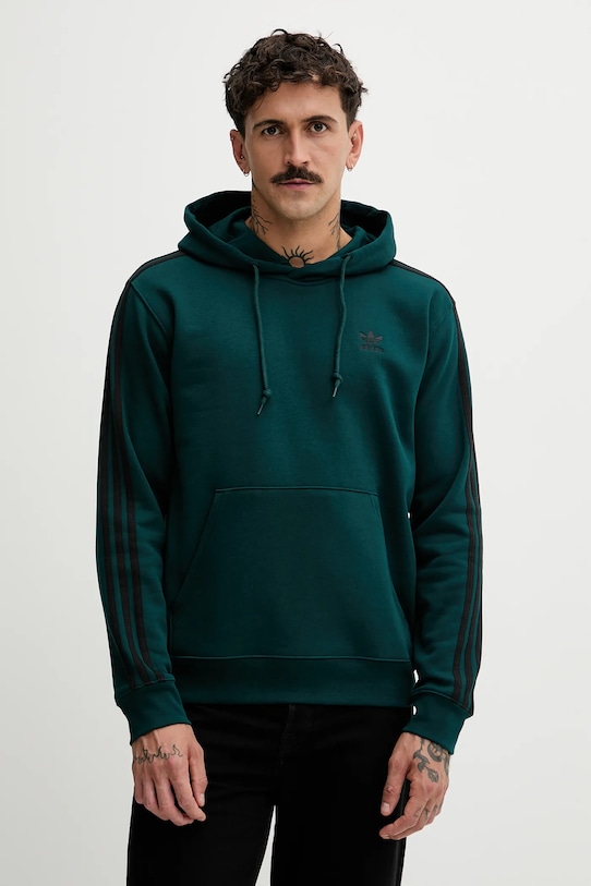 Толстовка с тремя полосками Adidas Originals, зеленый
Толстовка с тремя полосками Adidas Originals, зеленый