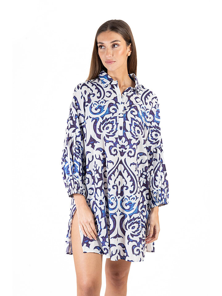 Короткое платье Isla Bonita by SIGRIS, цвет weiß/dunkelblau
Короткое платье Isla Bonita by SIGRIS, цвет weiß/dunkelblau