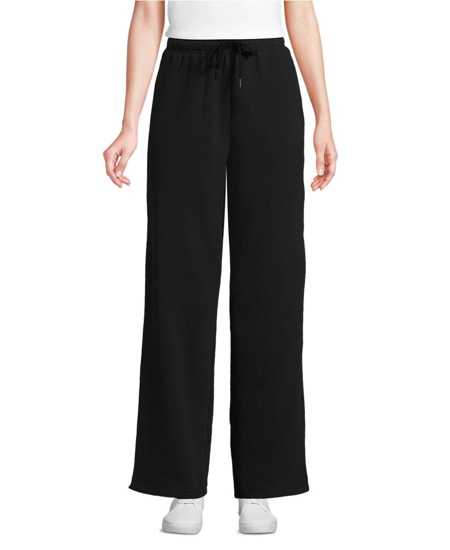 Женские спортивные брюки Serious Sweats с высокой посадкой, свободного кроя, прямого кроя - втачный низ Lands' End, Black
Женские спортивные брюки Serious Sweats с высокой посадкой, свободного кроя, прямого кроя - втачный низ Lands' End, Black