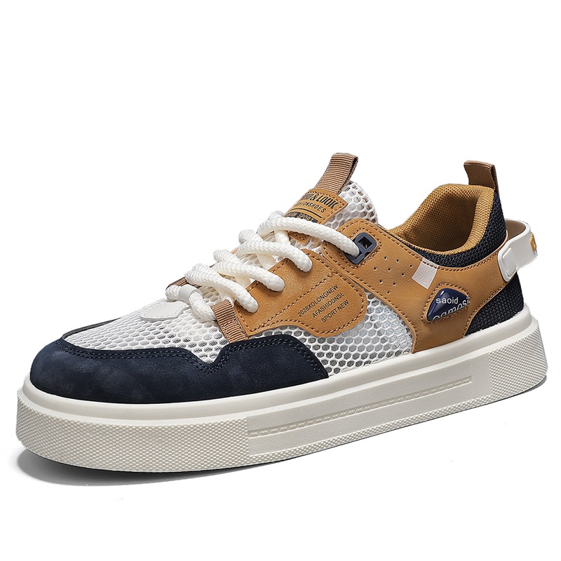 SHOUBA Мужские низкие скейтерские кеды синие, цвет Blue
SHOUBA Мужские низкие скейтерские кеды синие, цвет Blue