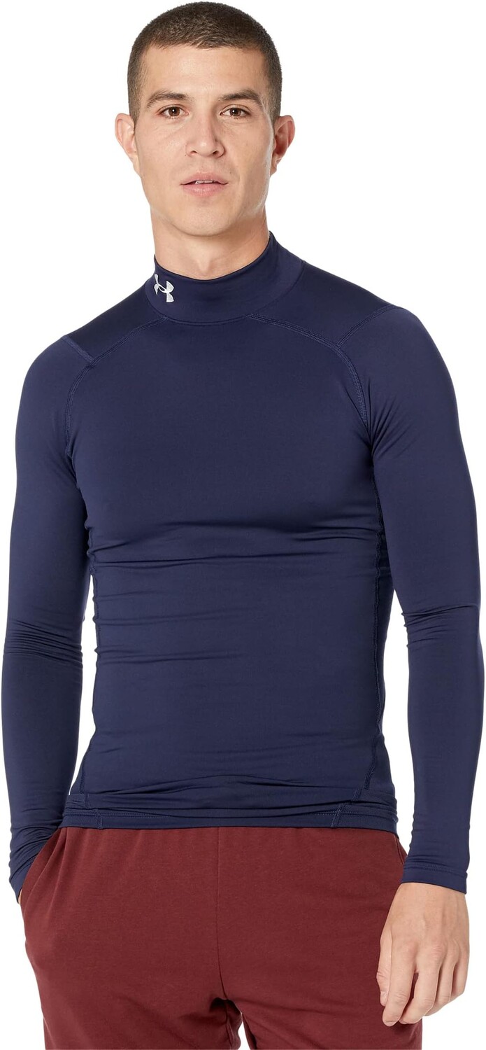 Компрессионный макет брони ColdGear Under Armour, цвет Midnight Navy/White 
Компрессионный макет брони ColdGear Under Armour, цвет Midnight Navy/White