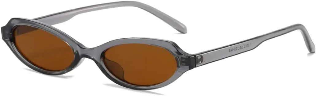 Женские солнцезащитные очки в стиле ретро, маленькие овальные, с персонализированной контрастной оправой и леопардовым принтом, мужские очки UV400 UATXTAU, Grey Tea
Женские солнцезащитные очки в стиле ретро, маленькие овальные, с персонализированной контрастной оправой и леопардовым принтом, мужские очки UV400 UATXTAU, Grey Tea